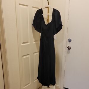 Elegant Black Maxi Dress